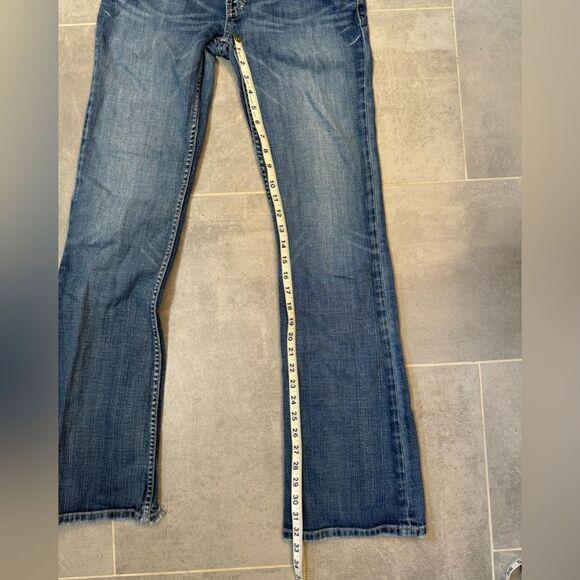 BKE Stella Low Rise Boot Cut Jeans - Size 28 x 31.5 stated (actual 32 x 32.5) - Picture 4 of 13